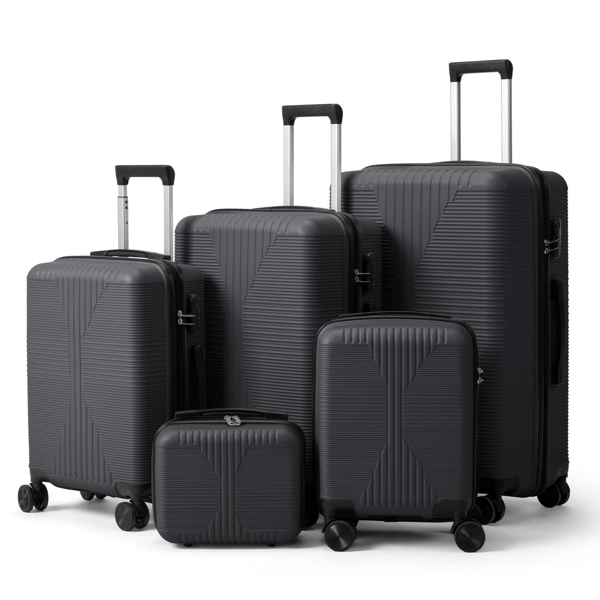 5-Piece Lightweight Luggage Set with Lock – 12/16/20/24/28 Inch, photo 10 of 15