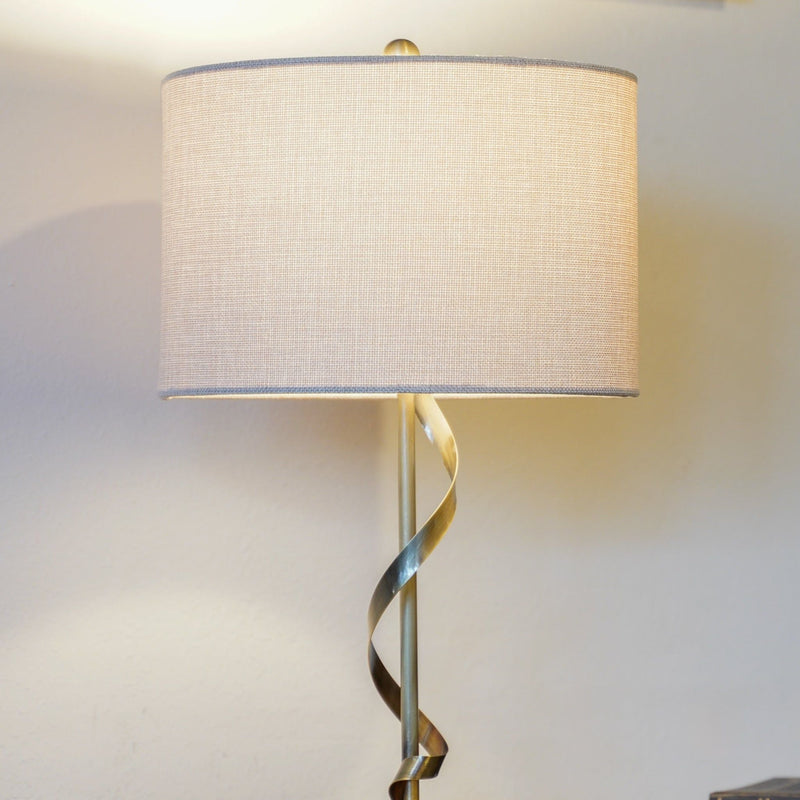 Nightstand Desk Lamp With Twisted Base - White, photo 11 of 11