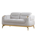 Zoe Modern Style Loveseat