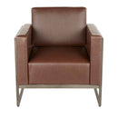 Drift - Industrial Lounge Chair - Espresso
