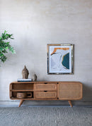 Teak Cabinet - Natural Wood / Brown by Unique Piece Furniture
