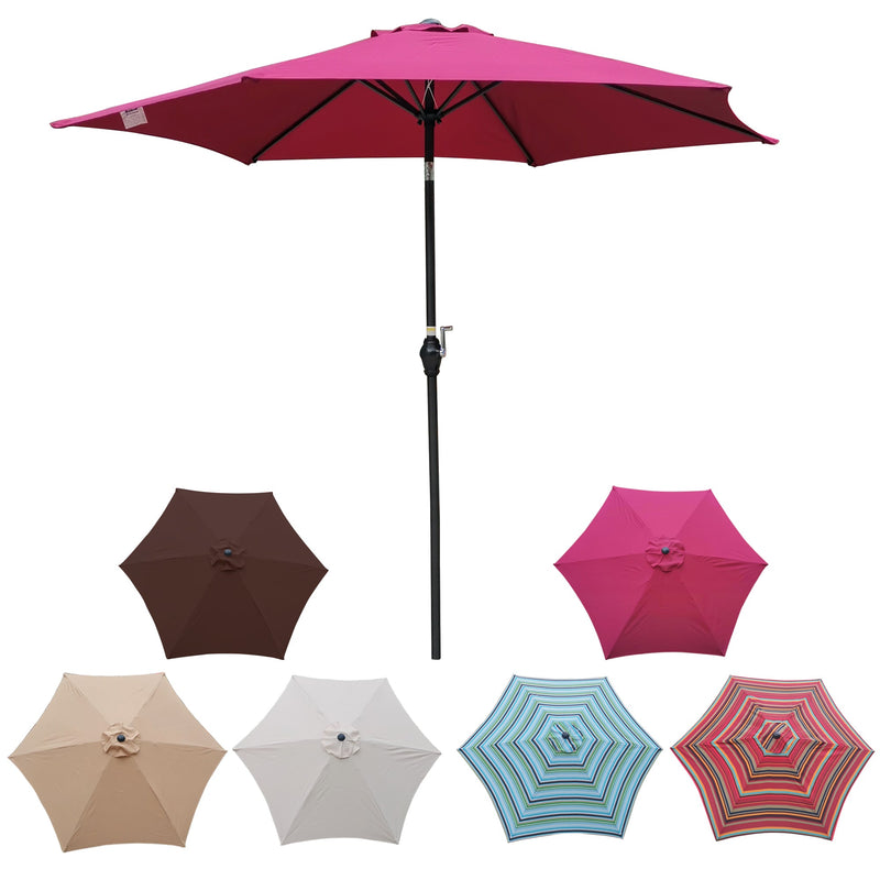 9FT UMBRELLA Burgundy