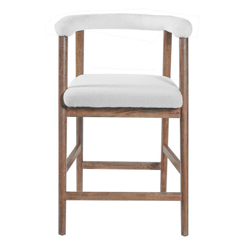 24.5'' Seat Height Bar Stools with Back, Set of 2, photo 5 of 10
