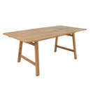 7-Piece Extendable Acacia Wood Outdoor Dining Set