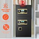 Large Double Door Coin Operated Safe, Digital Security Safe With Fireproof And Waterproof Bag by HouseOfZazla