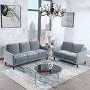 51.5" Loveseat Sofa Small Couch for Small Space for Living Room, Bedroom, Grey