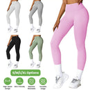 Women's High Waist Leggings with Tummy Control by LJGDeals