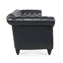 Man Cave 84.65' Arm Chesterfield Three Seater Sofa