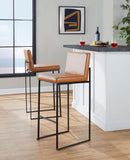 Fuji - Contemporary High Back Barstool Elegant Design by HouseOfZazla