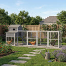 150" Extra Large Wooden Chicken Coop by HouseOfZazla