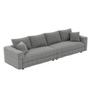 4 Seat Sofa, Deep Seat Couches With Soft Pillows by HouseOfZazla