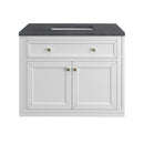 James Martin Chicago 36" Single Bathroom Vanity, Glossy White