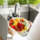 Stainless Steel Sink Wall Mount Hand Washing Sink with Faucet and Side Splash by LJGDeals