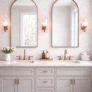Dewdrop Wall Lamp - Bronze and Clear