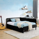 Upholstered Platform Bed Frame With 2 Storage Drawers And Adjustable Sofa Bed by HouseOfZazla
