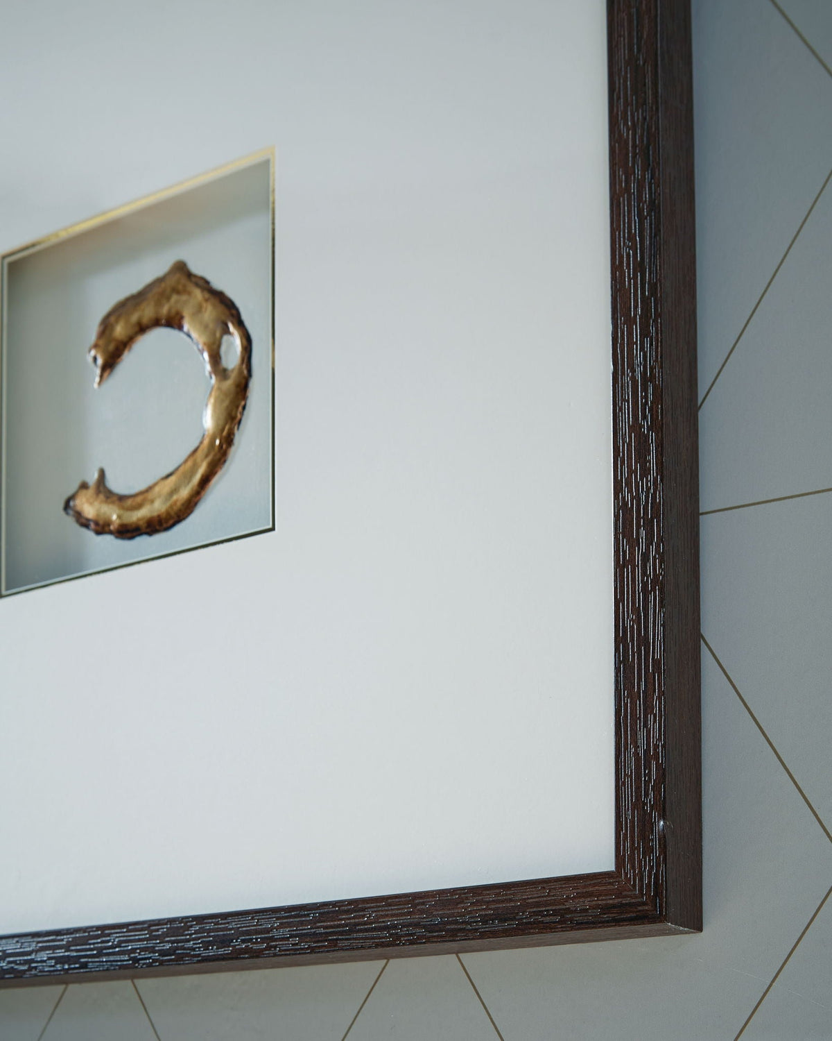 Dallbourne - Wall Art Set (Set of 4) - White / Gold Finish, photo 6 of 6