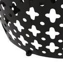 Modern Design, Metal End Table, Large by HouseOfZazla