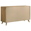 Bennett 6-drawer Bedroom Dresser Cabinet Light Oak