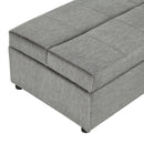 Twin Size Folding Ottoman Sleeper Bed With Mattress Convertible Guest Bed by HouseOfZazla