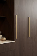 Brushed Bronze "Ciel" Tab Drawer Pulls