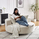 Swivel Chair With Rotating Base For Living Room