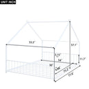 Metal House Bed by HouseOfZazla