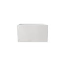 43" Acrylic Freestanding Bath Tub Modern Soaker Tub by HouseOfZazla