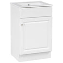 Bathroom Vanity With Sink, Cabinet With Adjustable Shelf by HouseOfZazla