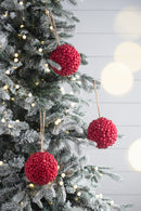 6.5" Traditional Red Berry Ball