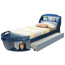 Neptune II - Twin Bed - Gray / Navy