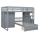 Bunk Bed With Wardrobe, Drawers by HouseOfZazla