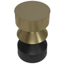 Miller - Side Table - Black / Brass by HouseOfZazla