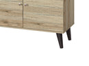Amidon - TV Stand, With 2 Storage Shelves And 1 Cabinet by Unique Piece Furniture