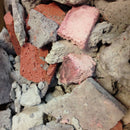 SMASHProps Breakaway Cement and Brick Rubble Set Decoration 5lbs - RED-GREY-TAN MIX