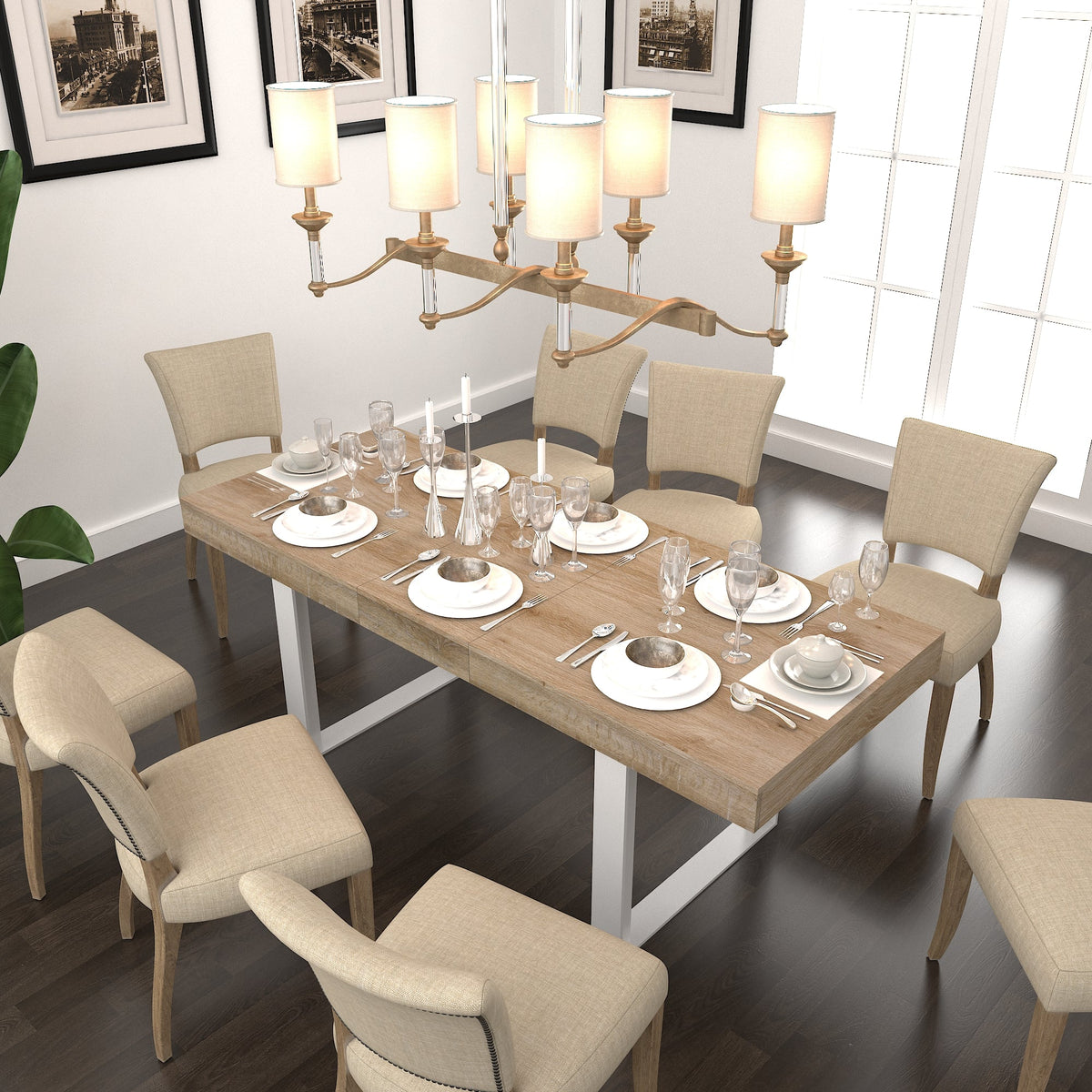 Extendable Dining Room Table for 6-10, photo 4 of 10
