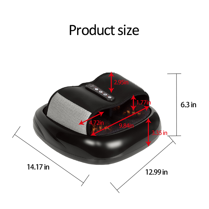 Foot Massager with Heat-Black, photo 10 of 10