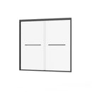 Goodyo - Double Sliding Bathtub Shower Door With Sgcc Clear Tempered Glass by HouseOfZazla