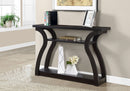 Accent Console Table For Entryway, Unique Curved Design by HouseOfZazla