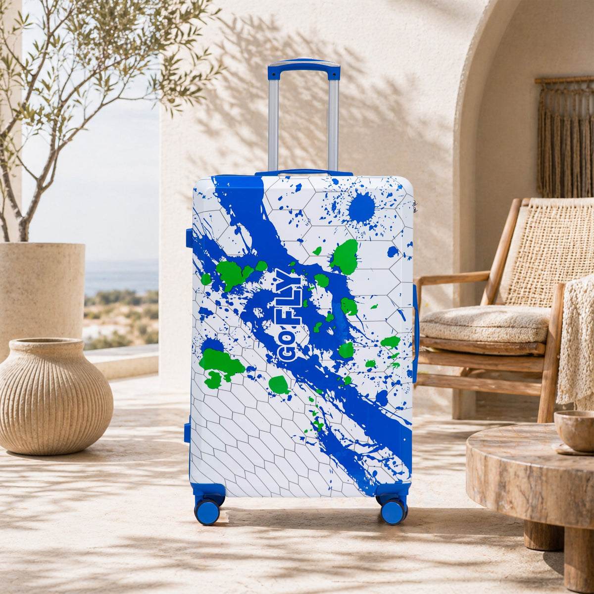 28 Inch Hard Case Luggage with Combination Lock, photo 6 of 10