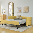 Upholstered Daybed With Pop Up Trundle by HouseOfZazla