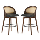 Como - Indoor Wood Barstool (Sey of 2)