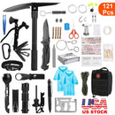 121Pcs Survival Kit for Outdoor Adventure and Emergency Gear by LJGDeals