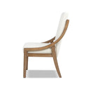 Lennox - High Back Upholstered Dining Chair (Set of 2) - Light Beige by HouseOfZazla