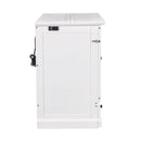 Solid Pine Murphy Bed Chest Cube Cabinet Bed With Charging Station And Large Storage Drawer For Home Office Or Small Room by HouseOfZazla