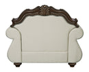 Pierce Chair With Pillow - Beige / Cherry