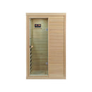 Canadian Hemlock One Person Far Infrared Sauna Room
