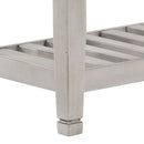 Bench With Upholstery Design - Ivory