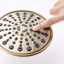 6 In. 6-Spray Balancing Shower Head Shower Faucet