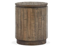 Baisden - Round Accent End Table - Tobacco