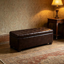 Elegant Tufted Storage Ottoman Bench by HouseOfZazla